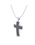 14K White Gold Necklace With 0.72 Carat Stone