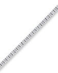 14K White Gold Tennis Bracelet With 1.50 Carat White Diamonds