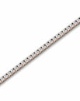 14K Rose Gold Tennis Bracelet With 3.64 Carat White Diamonds