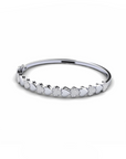 14K White Gold Bracelet With 0.56 Carat White Diamonds
