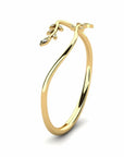 14K Gold Bracelet With 0.15 Carat White Diamonds