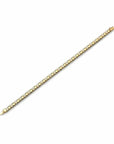 14K Gold Tennis Bracelet With 0.75 Carat White Diamonds