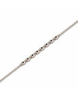 14K Rose Gold Bracelet With 0.12 Carat Stone