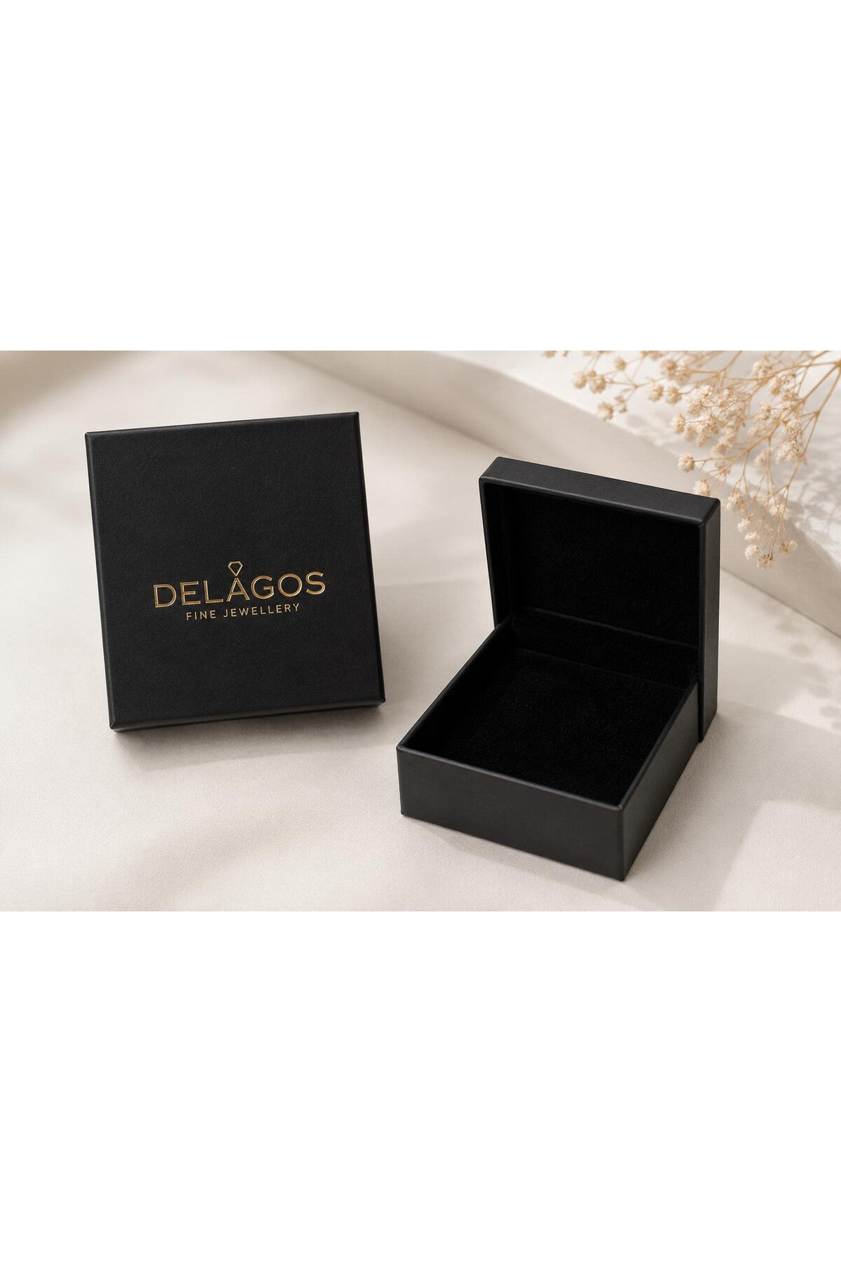 Colier din argint 925 cu zirconiu, placat cu rodiu