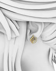 14K Gold earrings 0.33 carat White Diamonds