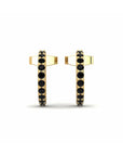 14K Yellow Gold Earrings 0.20 Carat Stone