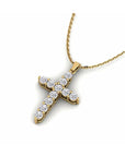 14K Yellow Gold Necklace With 0.77 Carat Stone