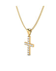 14K Yellow Gold Necklace With 0.36 Carat Stone