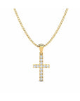 14K Yellow Gold Necklace With 0.36 Carat Stone