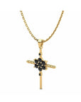 14K Yellow Gold Necklace With 0.22 Carat Stone