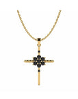 14K Yellow Gold Necklace With 0.22 Carat Stone