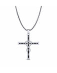 14K White Gold Necklace With 0.15 carat Stone