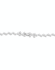 14K White Gold Bracelet With 0.82 Carat White Diamonds