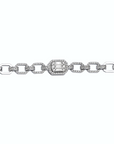 14K White Gold Bracelet With 0.64 Carat White Diamonds