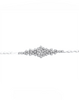 14K White Gold Bracelet With 0.27 Carat White Diamonds