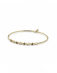 14K Yellow Gold Bracelet With 0.07 Carat Stone