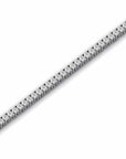 14K White Gold Tennis Bracelet With 2.37 Carat White Diamonds