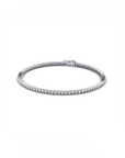 14K White Gold Tennis Bracelet With 1.35 Carat White Diamonds