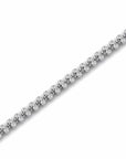 14K White Gold Tennis Bracelet With 1.05 Carat White Diamonds