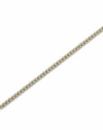 14K Yellow Gold Tennis Bracelet With 1.05 Carat White Diamonds