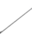 14K White Gold Tennis Bracelet With 3.64 Carat White Diamonds