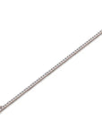 14K Rose Gold Tennis Bracelet With 3.64 Carat White Diamonds