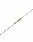 14K Yellow Gold Bracelet With 0.06 Carat Stone