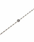 14K Rose Gold Bracelet With 0.53 Carat Black Diamonds