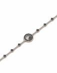 14K Rose Gold Bracelet With 0.53 Carat Black Diamonds