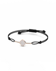 14K Rose Gold Bracelet With 0.26 Carat White Diamonds