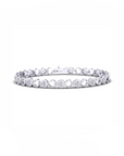 14K White Gold Bracelet With 0.77 Carat White Diamonds