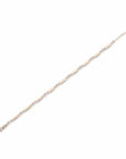 14K Rose Gold Bracelet With 0.22 Carat White Diamonds