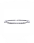 14K White Gold Tennis Bracelet With 2.28 Carat White Diamonds