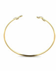 14K Gold Bracelet With 0.24 Carat White Diamonds