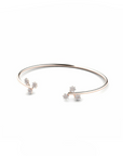 14K Rose Gold Bracelet With 0.24 Carat White Diamonds