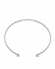 14K White Gold Bracelet With 0.30 Carat White Diamonds