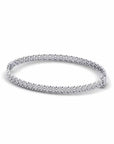 14K White Gold Bracelet With 0.92 Carat White Diamonds