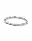 14K White Gold Bracelet With 0.92 Carat White Diamonds