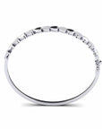 14K White Gold  Bracelet With 0.56 Carat White Diamonds