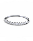 14K White Gold  Bracelet With 0.56 Carat White Diamonds