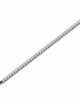 14K White Gold Tennis Bracelet With 2.88 Carat White Diamonds