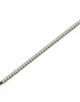 14K Gold Tennis Bracelet With 2.88 Carat White Diamonds