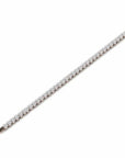 14K Rose Gold Tennis Bracelet With 2.88 Carat White Diamonds