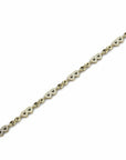 14K Gold Bracelet With 0.72 Carat White Diamonds