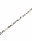 14K Rose Gold Bracelet With 0.72 Carat White Diamonds