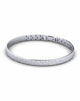 14K White Gold Bracelet With 0.56 Carat White Diamonds