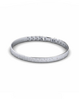 14K White Gold Bracelet With 0.56 Carat White Diamonds