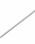 14K White Gold Tennis Bracelet With 0.75 Carat White Diamonds