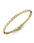 14K Gold Tennis Bracelet With 0.75 Carat White Diamonds