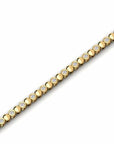 14K Gold Tennis Bracelet With 0.75 Carat White Diamonds